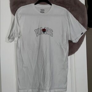 Vans White Short Sleeve Tee Classic Logo